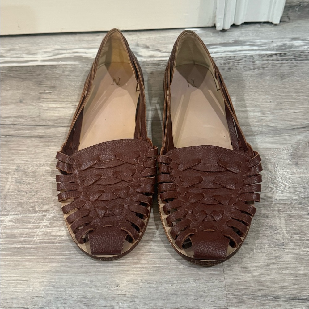 Nisolo Brown Leather Women's Sandals 8.5